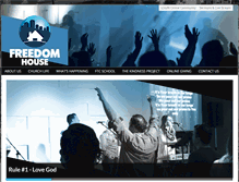 Tablet Screenshot of freedomhouse.ca
