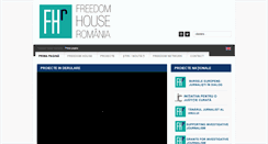 Desktop Screenshot of freedomhouse.ro